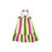 Janie and Jack Dress - High/Low: Green Stripes Skirts & Dresses - Size 2Toddler
