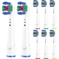 Têtes de brosse à dents électrique 3D blanches compatibles avec les brosses à dents électriques