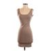 Windsor Casual Dress - Bodycon: Brown Dresses - Women's Size Small