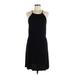 Old Navy Casual Dress Halter Sleeveless: Black Print Dresses - Women's Size Medium