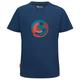 Trollkids - Kid's Sandefjord T-Shirt XT-Shirt - Merinoshirt Gr 128 blau