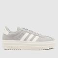 adidas vl court bold trainers in light grey