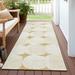 Yellow 90 x 27 x 0.19 in Area Rug - Langley Street® Lamanna Indoor/Outdoor Area Rug w/ Non-Slip Backing Polyester | 90 H x 27 W x 0.19 D in | Wayfair