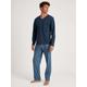 Pyjama CALIDA "Relax Streamline" Gr. S (46/48), blau (insignia blue) Herren Homewear-Sets Pyjamas