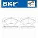 SKF Bremsbelagsatz, Scheibenbremse Vorne Rechts Links für FORD Ranger 2.5 TDCi 4x4 3.0 MAZDA B-Serie D 4WD TD 4.0 TDdi Bt-50 MRZ-CD 2.6 CDVi