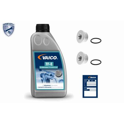 VAICO Teilesatz, Ölwechsel-Automatikgetriebe vorne rechts links mit Ölablassschraube für VW G052527A2 G052527A2kit V10-7