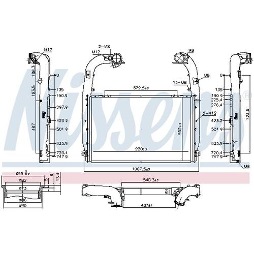 NISSENS Universal 97084