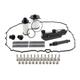 Vaico Teilesatz Ölwechsel-Automatikgetriebe mit Dichtungen (V10-5390-BEK) für