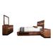 Loon Peak® Hennagan 4 Piece Bedroom Set Wood in Brown | 54 H x 72.9 W x 89.1 D in | Wayfair 7BC52AB1D0D64A5DBCBBA621FE036A44