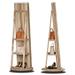 Ebern Designs 21.65 Wide Jewelry Armoire Manufactured Wood in Brown | 61 H x 21.65 W x 21.65 D in | Wayfair 80C21B14EA154A27B3CED832BCA05662