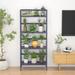 Latitude Run® Bamboo Bookshelf 4-Tier Ladder Shelf in Gray | 49.2 H x 20.9 W x 12.5 D in | Wayfair 908F54A3719C43988AD3DB3CE55DCB20