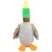 Animal Stuffed Plush Duck Pet Dog Toy Soft Cartoon Duck Interactive Dog Toys for Small Medium Large Breed Chewers