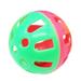 18 Pieces Plastic Cat Toy Balls With Bell Inside Toys Lattice Jingle Balls Cat Pounce Rattle Ball For Cat Exercise And Play Indoor