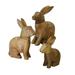 August Grove® Easter Rabbit Figurines & Collectibles Wood in Brown | 10.5 H x 3 W x 8 D in | Wayfair 031B8B25E13148F4B1EC2A927FCC8E37