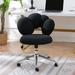 Mercer41 Zalet Task Chair Upholstered, Wood in Gray/Black/Brown | 31.3 H x 24.6 W x 25.2 D in | Wayfair B66C59C3EEE14B8493D5AACE50E7C432
