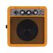 Tomshoo Audio Amp 5W Guitar Amplifier with Overdrive 3.5mm & 6.35mm Inputs 1/4 Inch Output