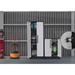 Inval ECO 2-Piece Storage Cabinet Set in Gray/Black