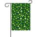 GZHJMY Cooper Girl St. Patrick s Day Seamless Background Garden Flag Yard Banner Polyester for Home Flower Pot Outdoor Decor 28X40 Inch Yard Flags