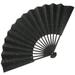 Rice Paper Folding Fan Decor Vintage Handheld Traditional Dancing Fans Wedding Ceremony Decorations Foldable for Women
