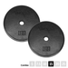 Yes4All 1-inch Cast Iron Weight Plates for Dumbbells â€“ 15 lbs Pair