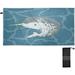 Unicorn Narwhal Beach Towel - Super Absorbent Oversized Travel Towels - Lightweight Compact Quick Dry Towel for Swimming Camping Holiday ï¼ˆ24ï¼‰ Wash cloth