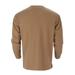 YiHWEI Men S Long Sleeved Sports T Shirt Round Neck Running Fitness T Shirt Loose Elastic Daily Wear Jacquard Tee Shirts Mens Graphic Dogs Khaki XXL