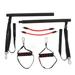 Pilates Bar Kit with Resistance Bands Yoga Pull Bar Kit Exercise Muscle Power Tension Bar Fitness Equipment 2 Tube