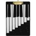GZHJMY Music Piano Keyboard Clipboards for Kids Student Women Men Letter Size Plastic Low Profile Clip 9 x 12.5 in Golden Clip Whiteboard Clipboards