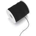 Elastic Cord Elastic Beading String Cord Elastic Thread String Cord for DIY Craft Jewellery Bracelet Necklaces Making - Black-1mm x 100m\\/328 ft