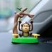 Oneshit Decoration Ornaments Monkey Car Decoration Movable Animals Toys Car Decoration Holiday Gift On Clearance