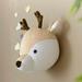 Oneshit Decoration Ornaments Head Wall Decor Plush Toys For Nursery Cute Stuffed Head Wall Mount Decor Plush Head Stuffed Hanging Wall DÃ©cor For Kids Bedroom Or Playroom Clearance