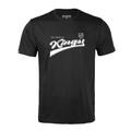 Men's Levelwear Black Los Angeles Kings Richmond Retro Script T-Shirt