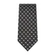 Dolce & Gabbana , Black Silk Jacquard Ties with Logo ,Black male, Sizes: ONE SIZE