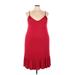 Agnes & Dora Casual Dress - Slip dress: Red Dresses - New - Women's Size 3X