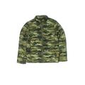 Lands' End Fleece Jacket: Green Camo Jackets & Outerwear - Kids Boy's Size Medium