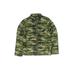 Lands' End Fleece Jacket: Green Camo Jackets & Outerwear - Kids Boy's Size Medium