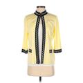 MING WANG Jacket: Yellow Jackets & Outerwear - Women's Size Small Petite