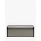 Brabantia Fall Front Bread Bin, Platinum