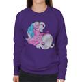 My Little Pony Stars Cutie Mark Women's Sweatshirt Purple Large