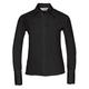 Russell Collection Ladies/Womens Long Sleeve Ultimate Non-Iron Shirt Black L