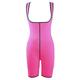 GreenZech High waist slimming body shapes ultra sweat fitness Pink S