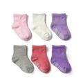 Slowmoose Cotton Baby 's Floor Socks- Non-slip Boat Low Cut With Rubber Grips Gold 3 to 5Years