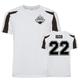 UKSoccerShop Isco Real Madrid Sports Training Jersey (White/Black) XSB (3-4 Years)