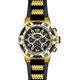 Invicta Speedway 24233 Silicone, Stainless Steel Chronograph Watch Black 210