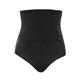 GreenZech High waisted control belly shaping panties Black 16