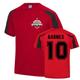 UKSoccerShop John Barnes Liverpool Sports Training Jersey (Red) SB (5-6 Years)