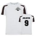 UKSoccerShop Joelinton Newcastle Sports Training Jersey (White White-Black SB (5-6 Years)