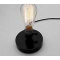 Slowmoose Nordic Wood Table Lamp And Bulb Holder Warm White black table lamp