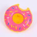 Slowmoose Inflatable Flamingo/donut Design Drink Cup Holders For Swimming Pool Parties Pink donut