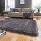 Rugs Direct Online Ltd Montana Dark Grey Rectangle Rugs Plain/Nearly Plain Rugs 200.00 x 290.00cm